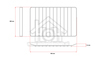 Atag Oven-Magnetron ELECTROLUX|KOIGH00X 94949627800|Inbouw-elektrische-oven WS-AP 140064006012 GRILLROOSTER,466X385MM