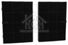 Bosch Afzuigkap Bosch Filter Koolstoffilter, 2 stuks LC70650, LC70950, DKE675A 350824
