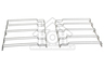 Constructa Oven-Magnetron Bosch Rooster Draagrooster HBA574BR0022, HB214ABR003 11021175