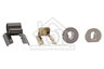 Constructa Oven-Magnetron Bosch Geleider Bus tbv rails zijkant HB210510/E02, HBN110250R 626210
