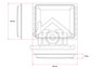 Constructa Oven-Magnetron Bosch Bakplaat Geemailleerd, Grijs HP22B510, HGD745257 742635