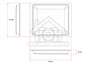 Constructa Oven-Magnetron Bosch Bakplaat Geemailleerd CM636GBS105, HNG6764W609 11029049