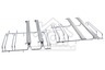 Bosch Oven-Magnetron Bosch Rail Telescoop rail, 2 stuks HBS233BS0, HET237YS0, HB213A4S0 17001568