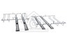 Bosch Oven-Magnetron Bosch Rail Telescoop rail, 2 stuks HBS233BS0, HET237YS0, HB213A4S0 17001568