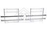 Bosch Oven-Magnetron Bosch Rail Telescoop rail, 2 stuks HBS233BS0, HET237YS0, HB213A4S0 17001568