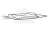 Constructa Oven-Magnetron Alternatief Verwarmingselement Element onder, 1300W HB331W0, HBN411E0 682466