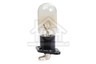 Constructa Oven-Magnetron Etna Lamp 25W haaks met bev. plaat CM244RVS, CM444RVS, MAC396RVS 818188