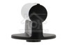 Indesit  Indesit Knop Gasknop, Chroom/Zwart KP9F11S, KP9F91SX C00273785