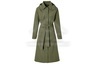 Basil  Basil trenchcoat Mosse dames Olive Green XL