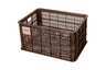 Basil  Basil fietskrat L brown 40L recycled